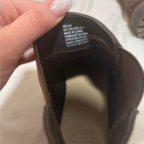 Nola Chocolate Brown Boots - Picture 7 of 8